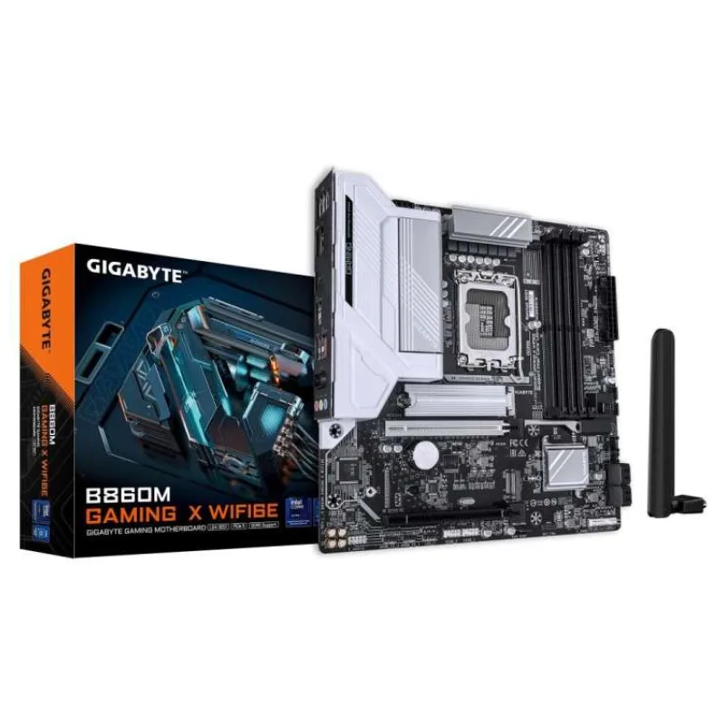 GIGABYTE MB Sc LGA1851 B860M GAMING X WIFI6E, Intel B860, 4xDDR5, 1xUSB4, 1xDP, 1xHDMI, WiFi, mATX (B860M GAMING X WIFI6E)