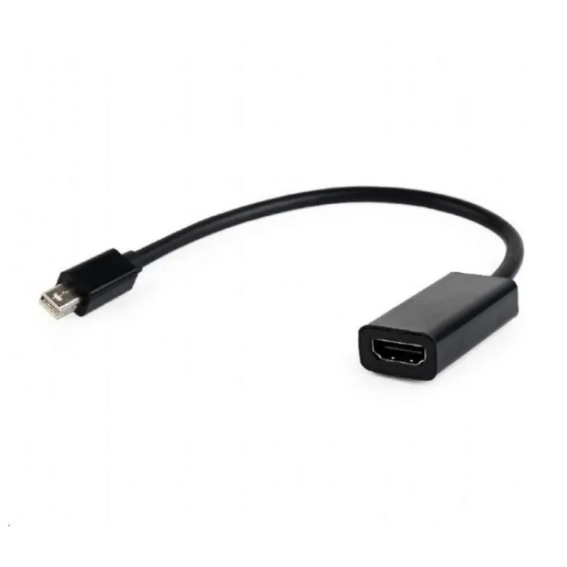 Kábel CABLEXPERT red. miniDisplayport na HDMI, M/F, čierna (A-MDPM-HDMIF-02)