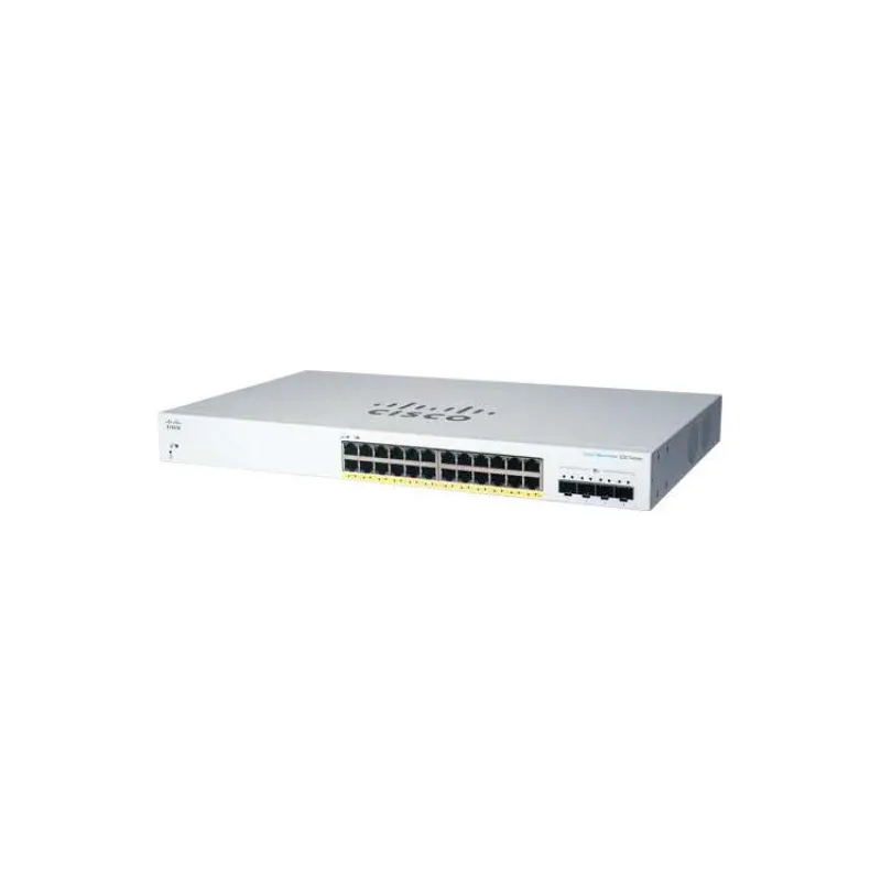 Cisco switch CBS220-24P-4X (24xGbE,4xSFP+,24xPoE+,195W) - REFRESH (CBS220-24P-4X-EU-RF)