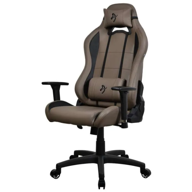 AROZZI herní židle TORRETTA Soft PU/ polyuretanový povrch/ hnědá (TORRETTA-SPU-BWN)