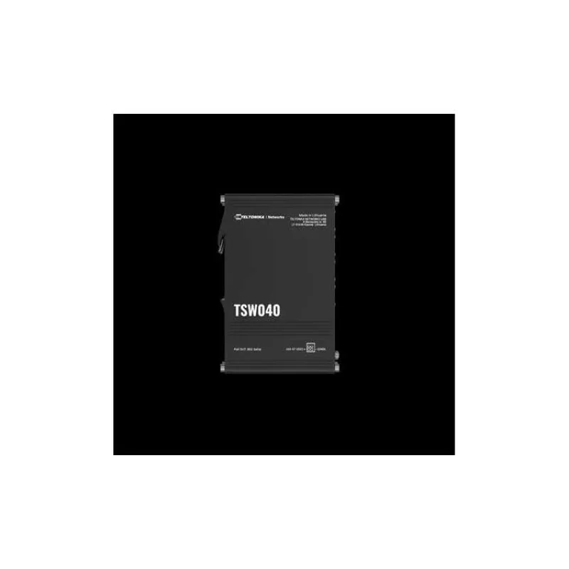 Teltonika Unmanaged PoE+ Switch 8, 10/100 - TSW040 (TSW040)