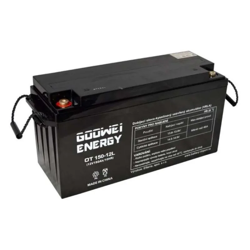 GOOWEI ENERGY Pb záložní akumulátor VRLA GEL 12V/150Ah (OTL150-12) (OTL150-12)