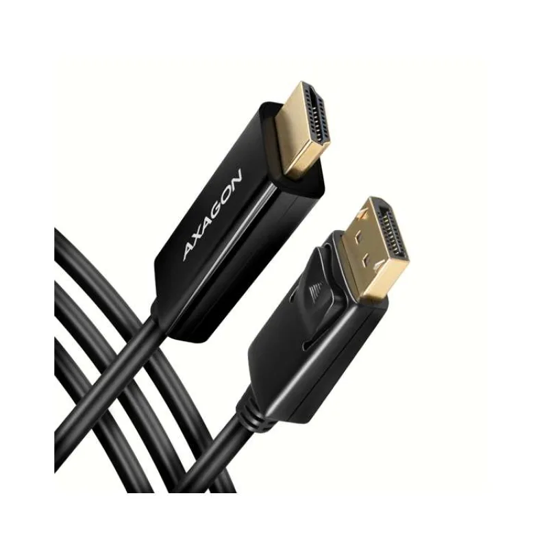 AXAGON adaptér z DisplayPort na HDMI verze 1.4 / RVD-HI14C2 / 4k/30Hz / 1,8m (RVD-HI14C2)