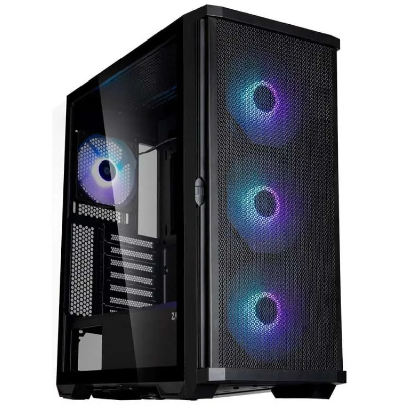 Zalman skříň Z10 Plus / ATX / 4x ARGB fan / 2xUSB 3.0 / USB-C / mesh panel / tvrzené sklo (Z10 PLUS)