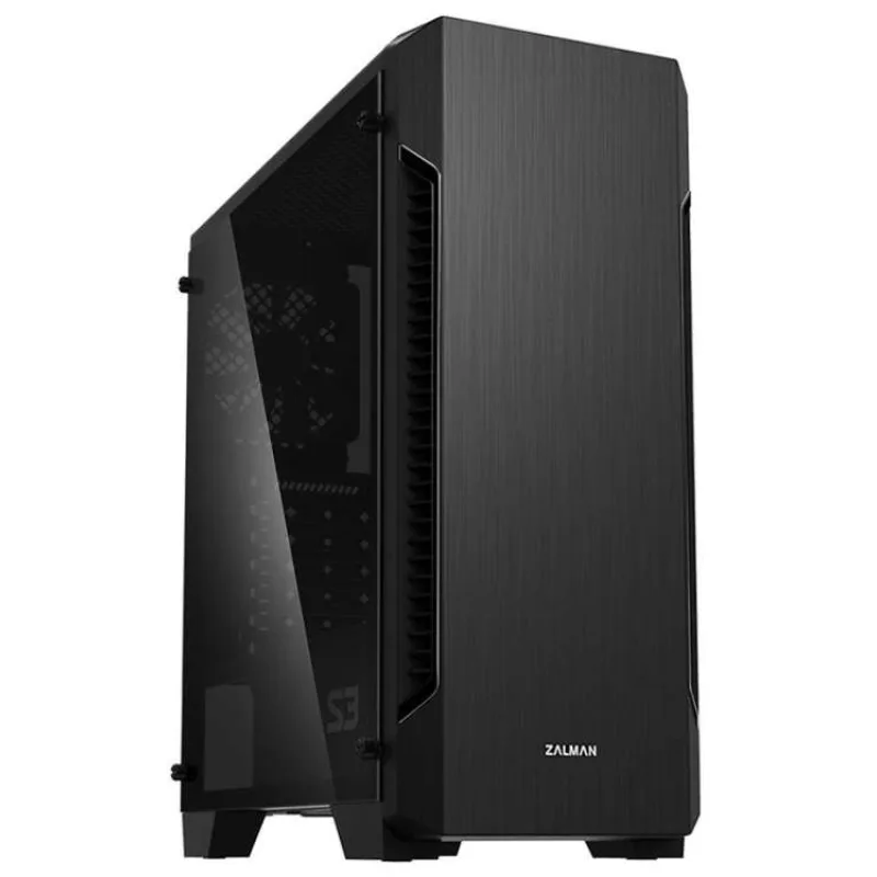 Zalman skříň S3 TG / Middle tower / ATX / USB 3.0 / USB 2.0 / temperované sklo (S3 TG)