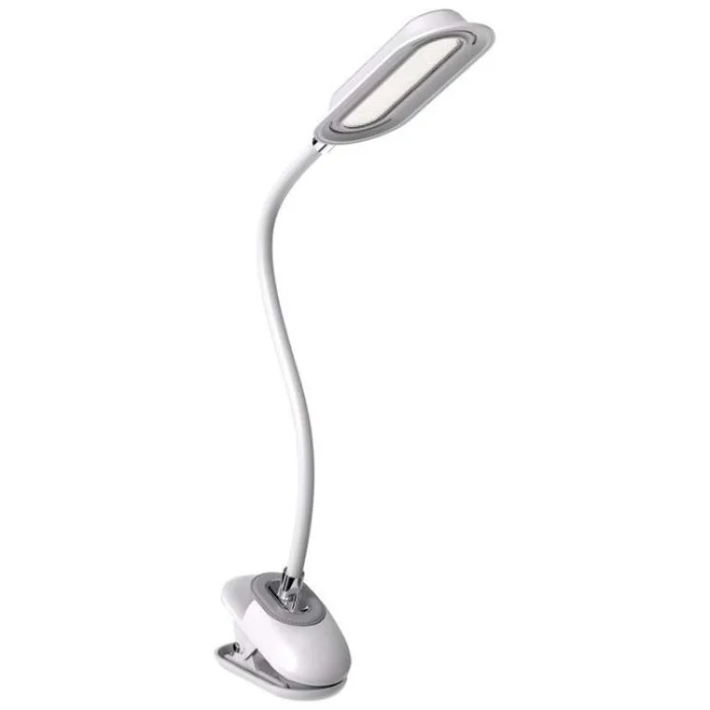 IMMAX LED stolní lampička CLIP/ 7,5W/ DC 12V/1A/ CCT/ IP20/ bílá (08997L)