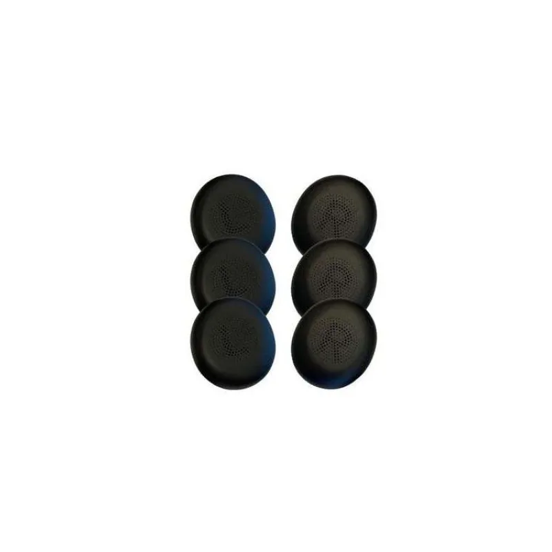 Jabra Ear Cushions for Evolve2 40/65, 6pcs,Black (14101-77)