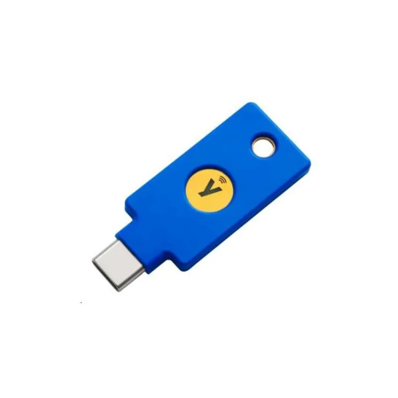 Security Key C NFC - USB-C, podporující vícefaktorovou autentizaci (NFC), podpora FIDO2 U2F, voděodolný (Security Key C NFC)