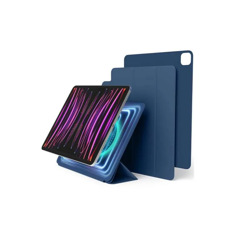 Elago puzdro Magnetic Folio Case pre iPad Pro 12.9"/iPad Air 13" M2 2024 - Blue (EPADP129-5-MFLO-BL)