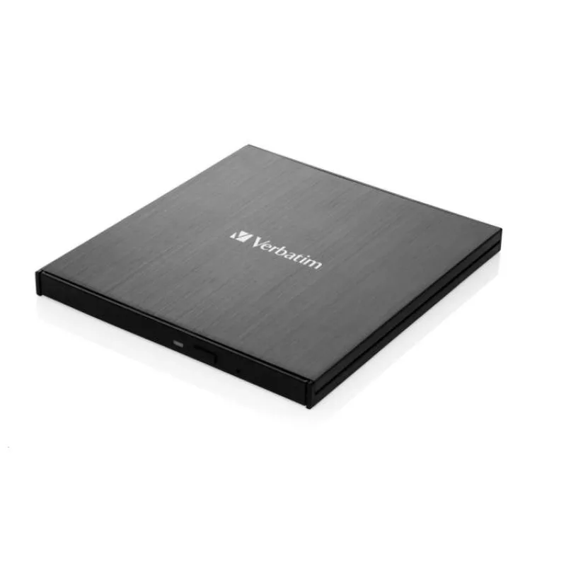 VERBATIM Externí CD/DVD Slimline vypalovačka USB-C černá + Nero (43886)