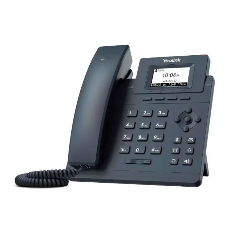 Yealink SIP-T30P IP telefon, 1x SIP, CZ/SK displej, 2x 100Mb/s port, PoE, Optima HD Voice (10001169)