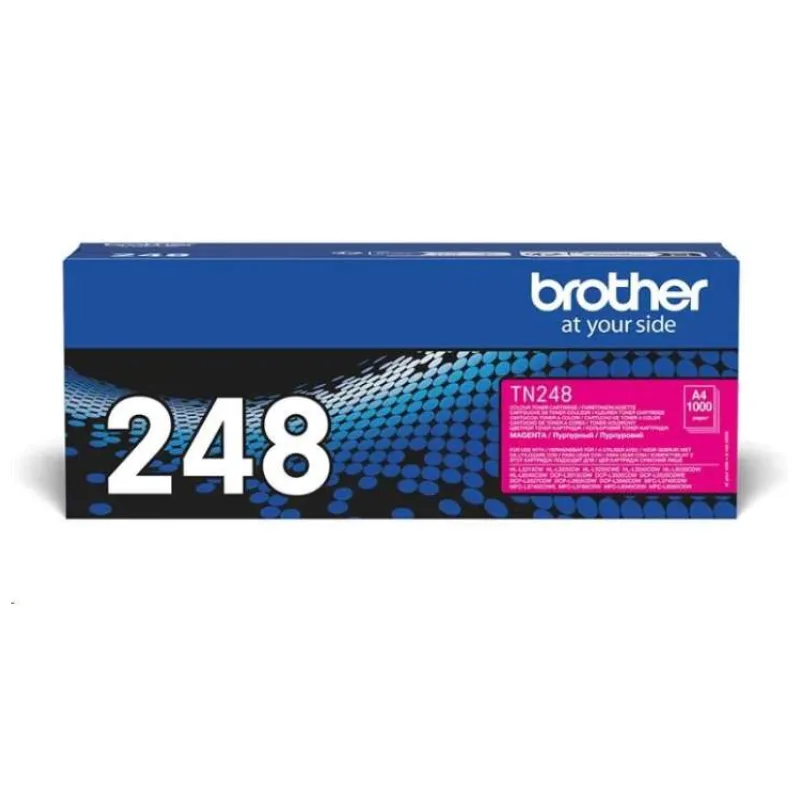 toner BROTHER TN-248 Magenta HL-L3220CW/L8230CDW, DCP-L3520CDW/L3560CDW, MFC-L3740CDW/L8340CDW (1000 str.) (TN248M)