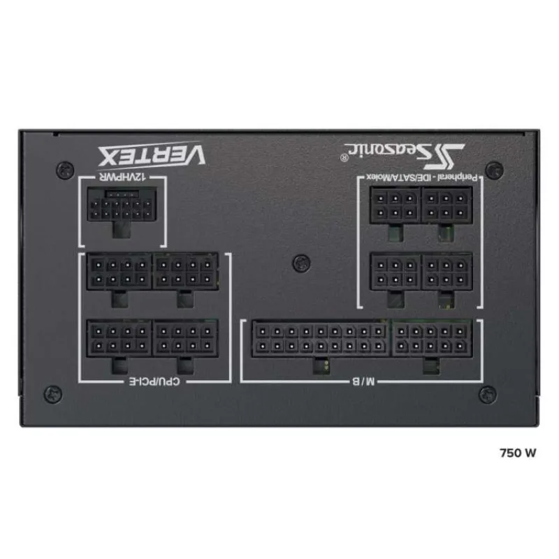 SEASONIC zdroj VERTEX GX-750 Gold / 750W / ATX3.1 / 135mm fan / 80PLUS Gold (Vertex GX-750)