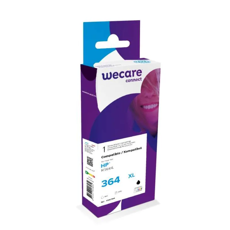 WECARE ARMOR ink kompatibilný s HP CN684EE, čierna/black (K12571W4)