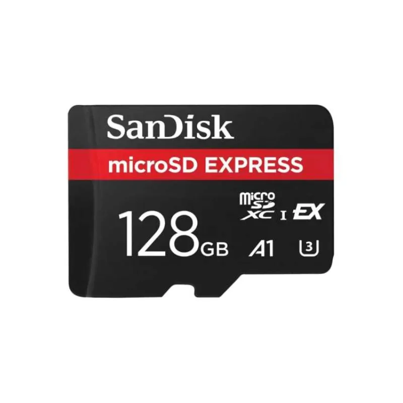 SanDisk micro SDXC karta 128GB Express (880/480 MB/s, A1, UHS-I, U3) (SDSQXFN-128G-GN4NN)