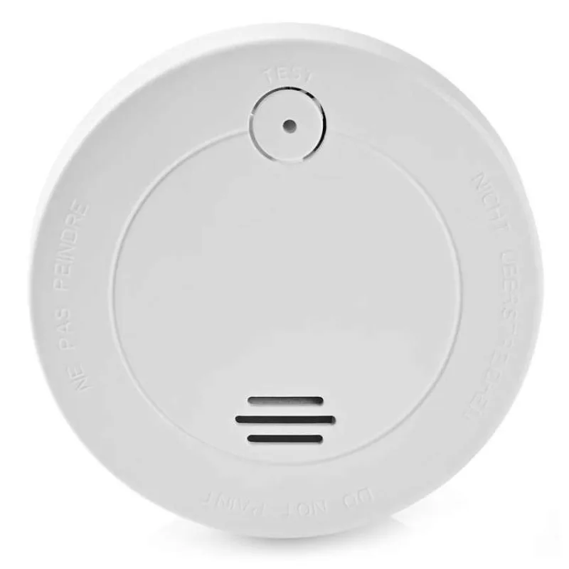 NEDIS detektor kouře/ EN 14604/ hlasitost 85 dB/ 1x 9V/6F22/ výdrž snímače 5 let/ bílý (DTCTS20WT)