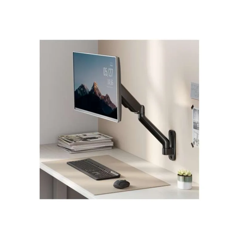 Držiak monitora Brateck LDA32-112E jedno rameno mechanická pružina nástenný (BRLDA32112E)