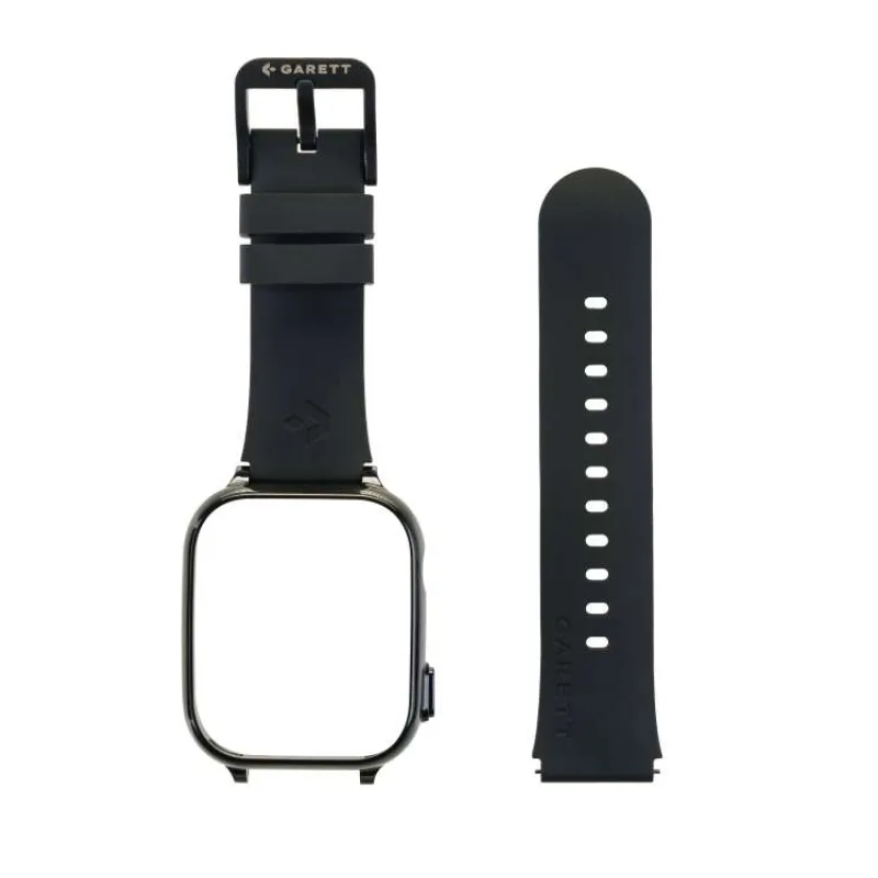 Garett Kids řemínek pro Garett Kids Cute 2, černý (STRAP_CUTE_2_4G_BLK)