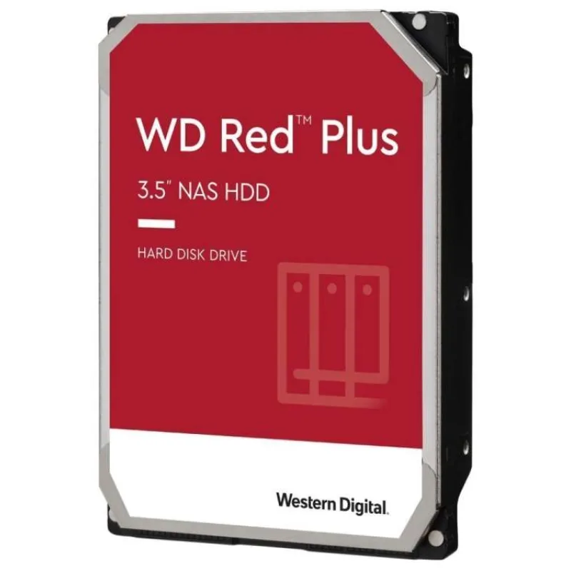 WD Red Plus NAS HDD 4TB SATA (WD40EFPX)
