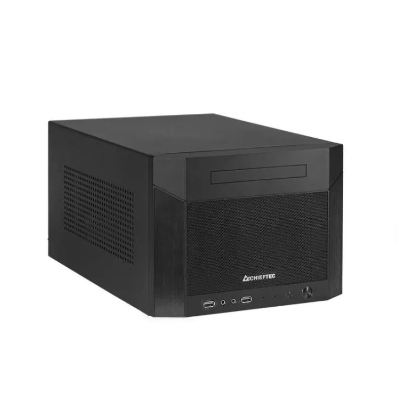 CHIEFTEC skříň Pro Cube Mini CN-01B-OP, ITX, Black, bez zdroje (CN-01B-OP)