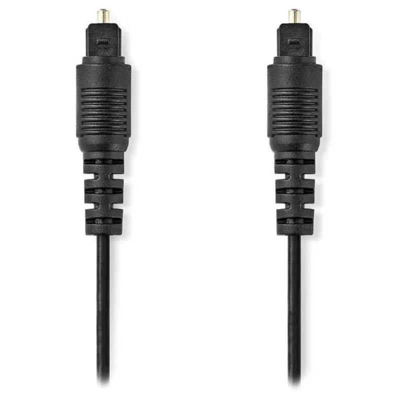NEDIS optický audio kabel/ TosLink zástrčka - TosLink zástrčka/ černý/ bulk/ 10m (CAGL25000BK100)