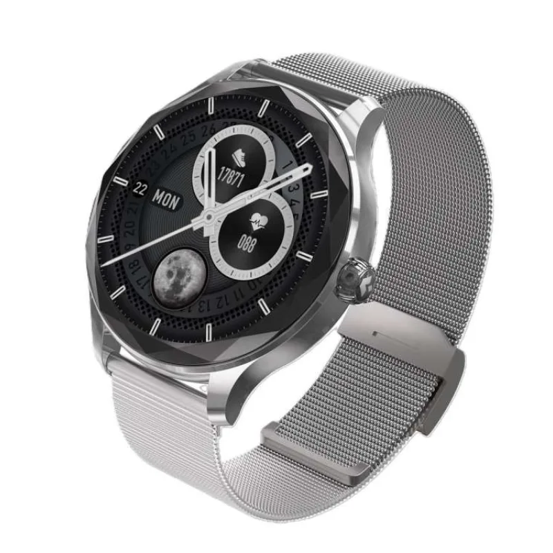 Garett Smartwatch Viva silver steel (VIVA_SVR_STL)