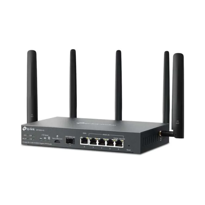 TP-Link ER706W-4G - AX3000 4G+ Cat6 LTE Wifi 6 Gigabitový VPN modem a router Omada (ER706W-4G)