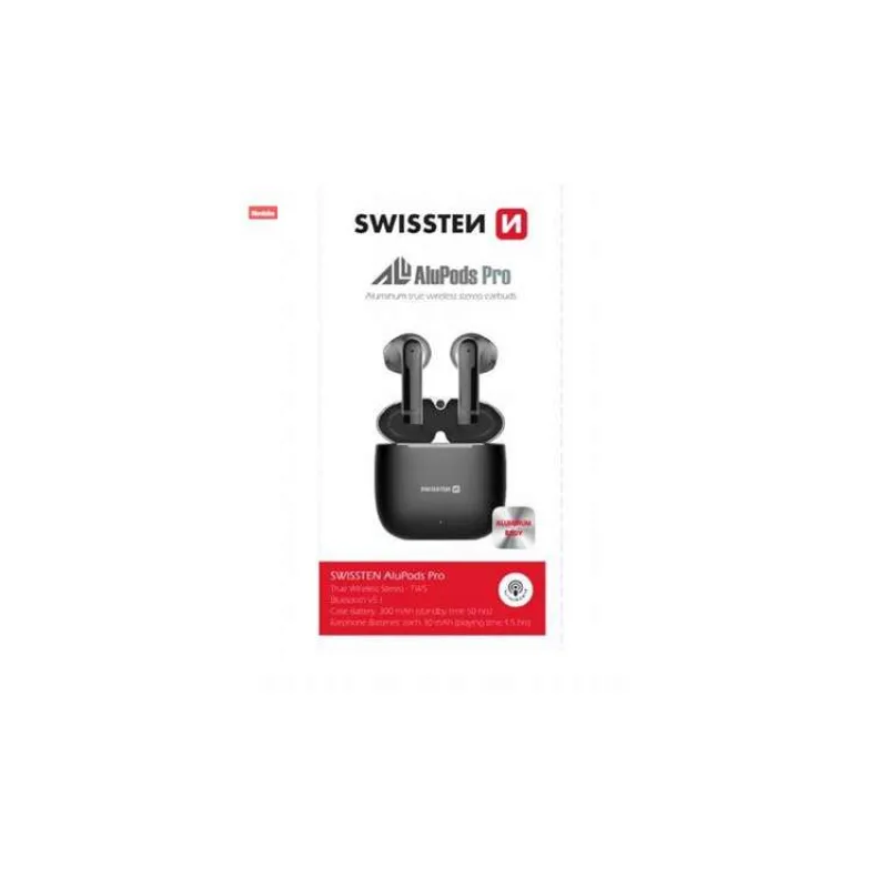 Swissten bluetooth tws sluchátka alupods pro (54300300)