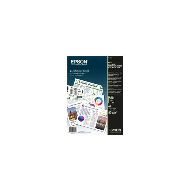 EPSON paper A4 - 80g/m2 - 500 sheets - Inkjet Business Paper (C13S450075)