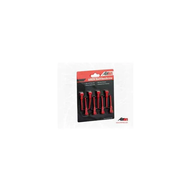 AIREN RedVibes Screw (8pcs Red color pack) (AIREN RedVibesScrew)