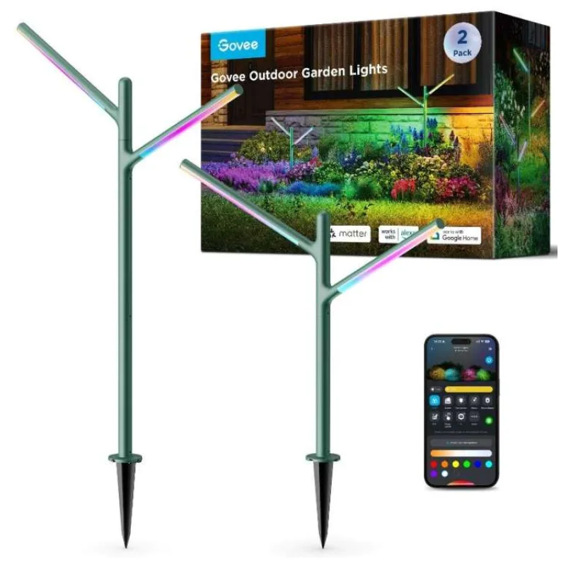 Govee RGBWW zahradní světlo 2ks Matter (H7086341)