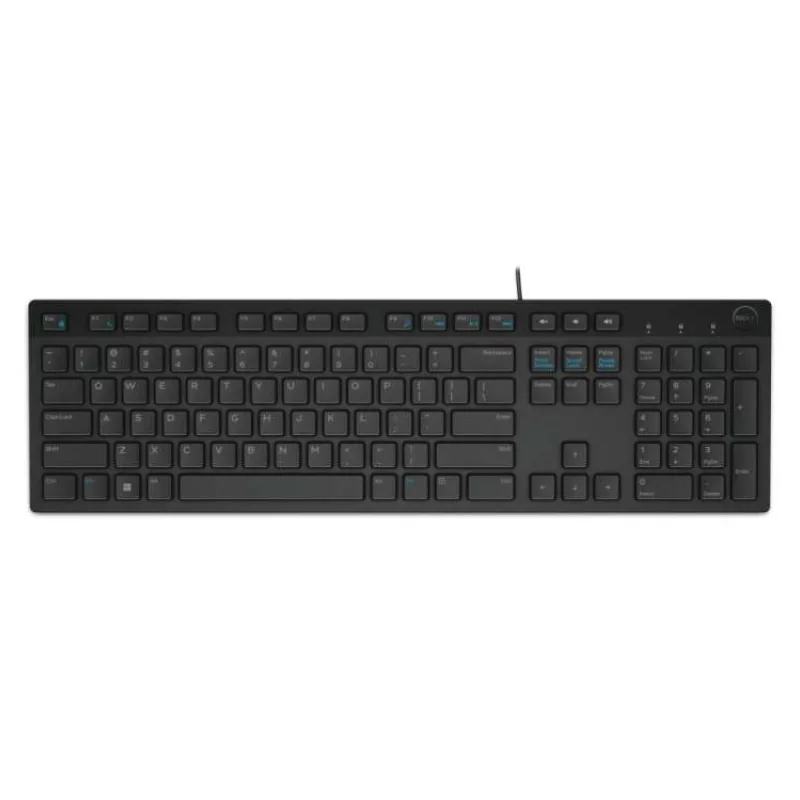DELL klávesnice KB216/ multimediální/ Azerty/ Francouzská/ USB/ drátová/ černá (580-ADGU)