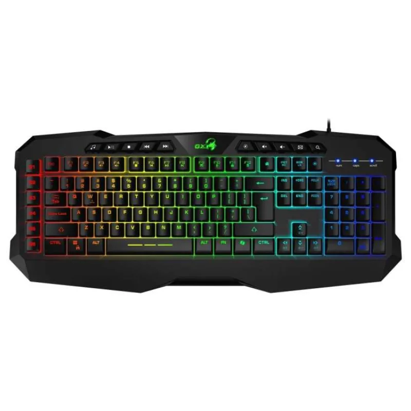 GENIUS GX GAMING Scorpion K11 Pro/ drátová/ Copilot/ podsvícená/ USB/ černá/ CZ+SK layout (31310007407)