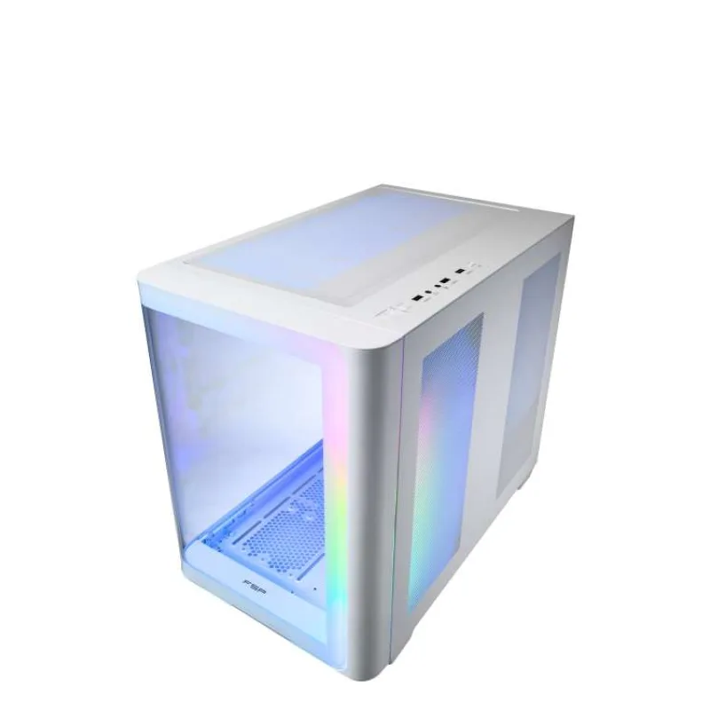 FSP M580-WA/Midi Tower/Transpar./Biela (POC0000255)