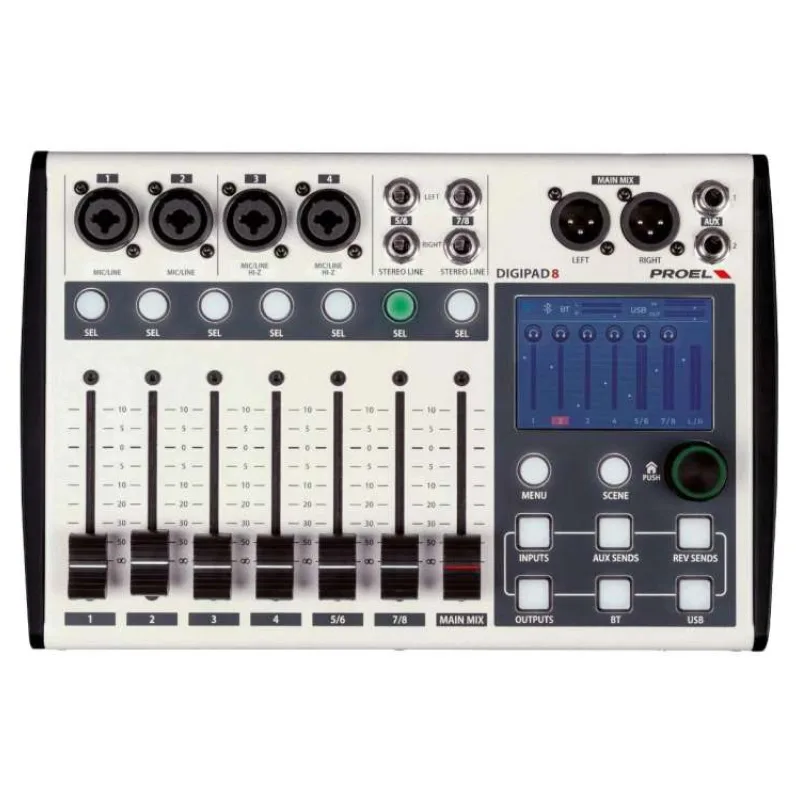 Proel DIGIPAD8 PROEL digitálny mix. pult (06-1-1062)