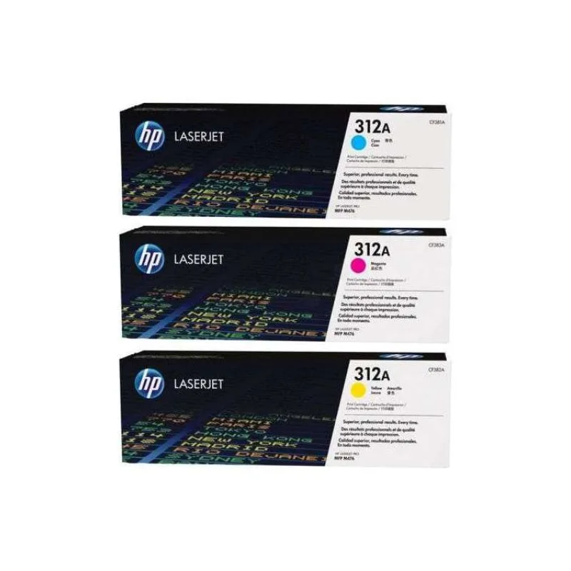 HP toner 312A/CMY/3x2700 stran/3-pack (CF440AM)