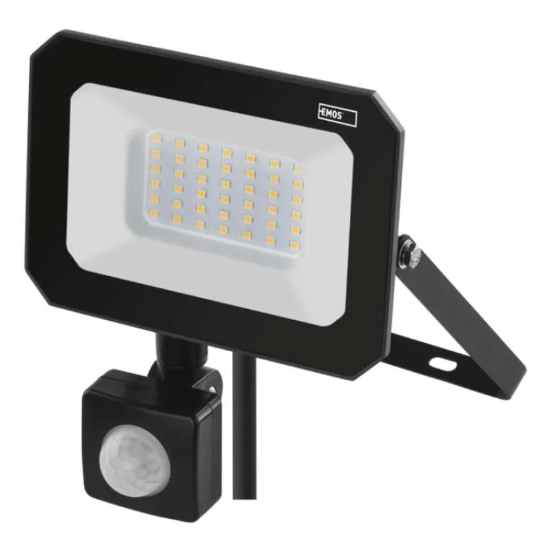 EMOS LED REFLEKTOR SIMPO 30W, 3000Lm, 4000K, PIR (1531233300)