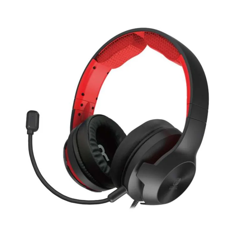 HORI Gaming Headset for Nintendo Switch (Black & Red) (NSP2232)