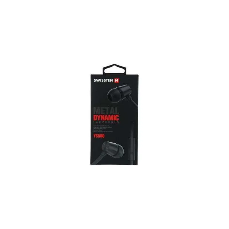 Swissten Earbuds Dynamic YS500, black (51107001)