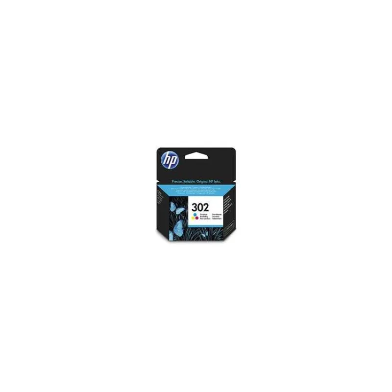 HP 302 Tri-color Ink Cartridge (F6U65AE#BA3)