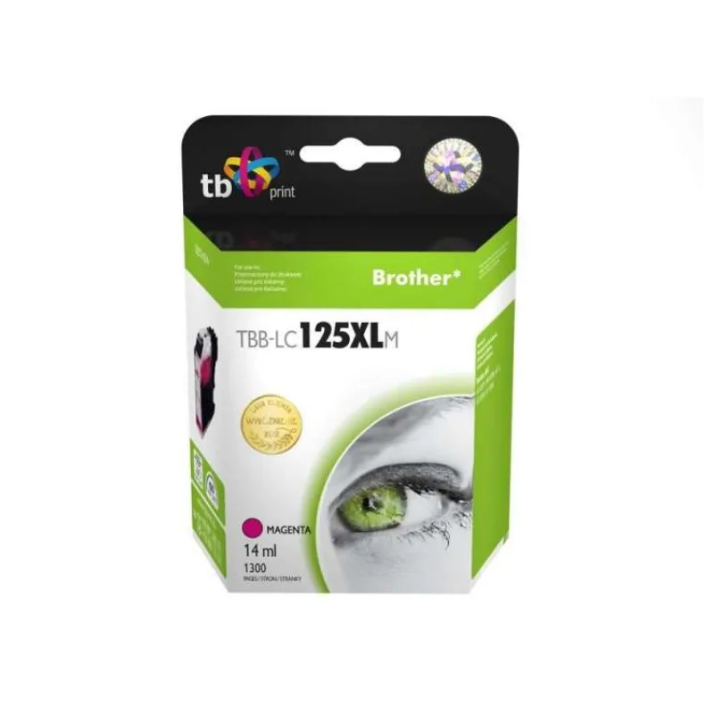 Ink.kazet kompatibilni s Brother LC125XLM 100% new (TBB-LC125XLM)