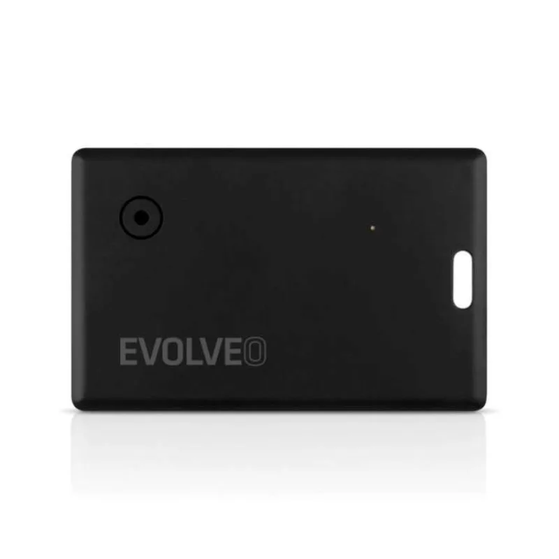 EVOLVEO TrackCard, Bluetooth lokátor s Apple Find My, černý (TRACKCARD-BK)