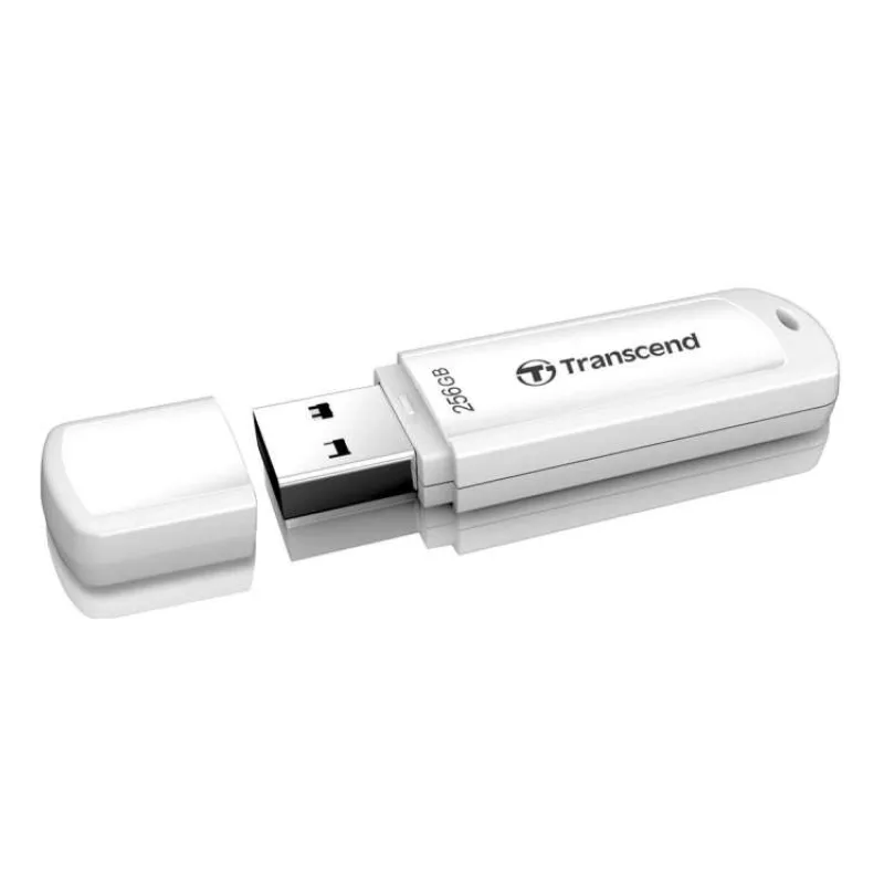 Transcend 256GB JetFlash 730 USB 3.1 flash disk, bílý (TS256GJF730)