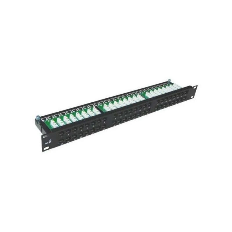 XtendLan Patch panel 19", 48 portů, Cat6, LSA (PP19-48C6U)