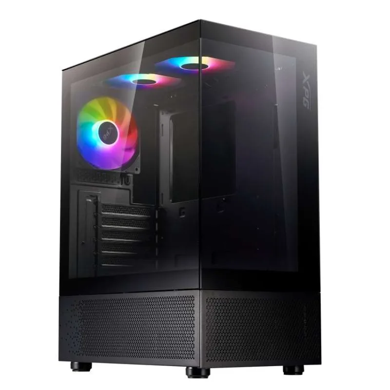 Adata XPG INVADER X MINI/Midi Tower/Transpar./Čierna (INVADERXMINIMT-BKCWW)