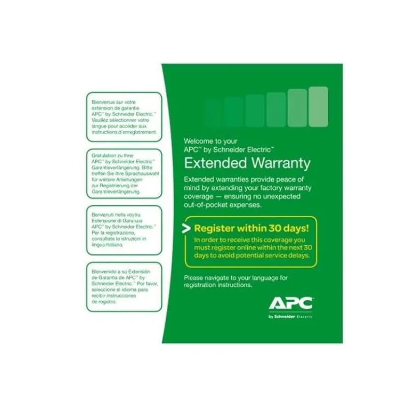 (1) Year Extended Warranty for (1) Easy UPS SRV/ SRVS Level 02 (WBEXTWAR1YR-SE-02)