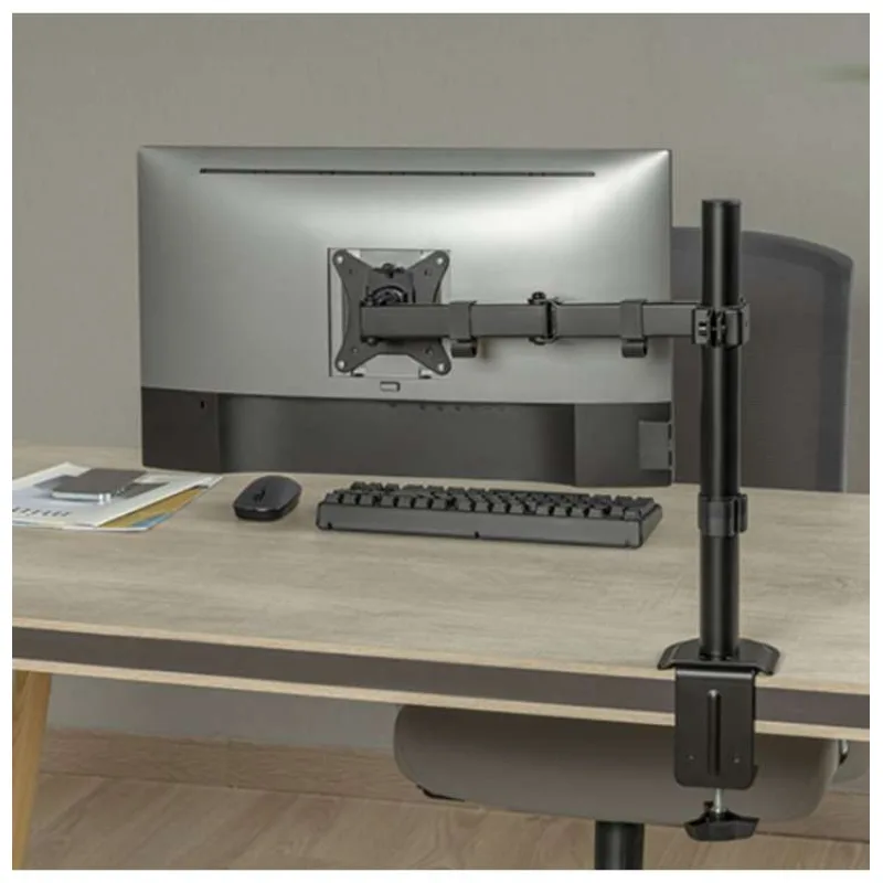 Držiak monitora Brateck LDT66-C012 jedno kĺbové rameno na tyčovom držiaku (BRLDT66C012)