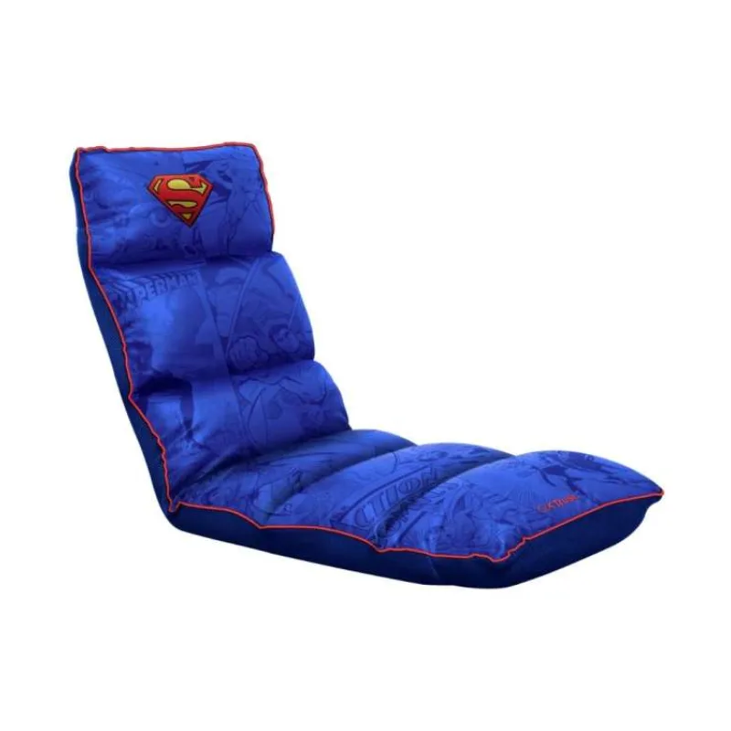 TRUST herní židle GXT 718SM RAYZEE Skládací podlahová židle, Superman, modrá (25740)