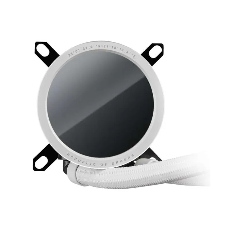 ASUS vodní chladič CPU AIO ROG RYUO III 240 ARGB WHITE, 2x120mm, LGA1851, AM5 (90RC00J2-M0UAY0)