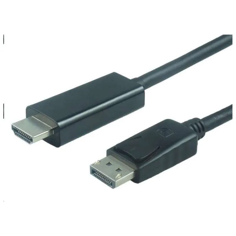 Kábel PREMIUMCORD DisplayPort 1.2 na HDMI 2.0, pre rozlíšenie 4Kx2K@60Hz, 3 m (kportadk04-03)